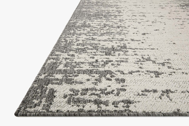 Loloi Rainier Ivory / Grey Outdoor Rug 5-Rugs - indoor/outdoor Loloi