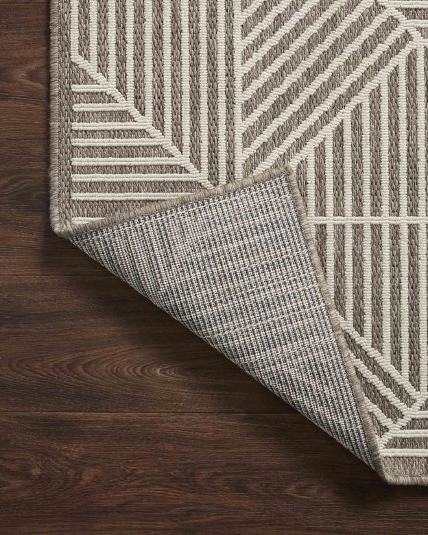 Loloi Rainier Natural / Ivory Outdoor Rug 5-Rugs - indoor/outdoor Loloi