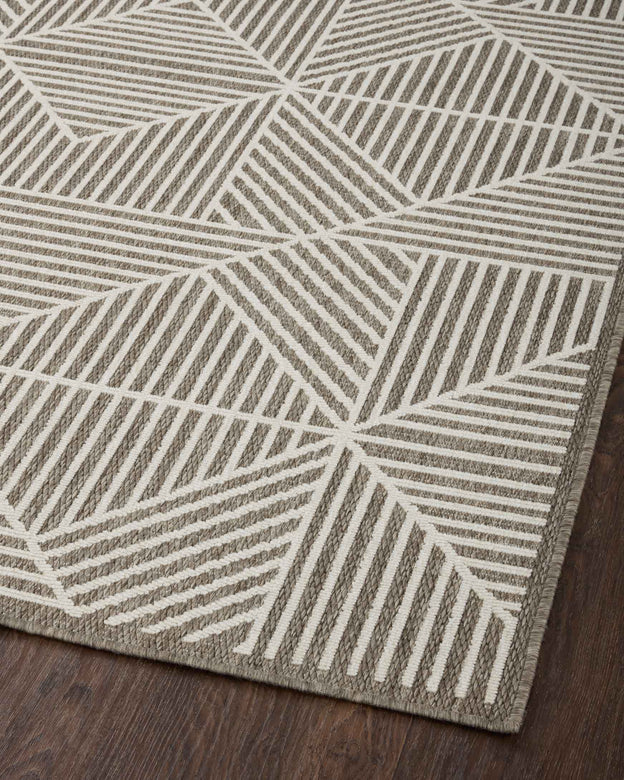 Loloi Rainier Natural / Ivory Outdoor Rug 5-Rugs - indoor/outdoor Loloi