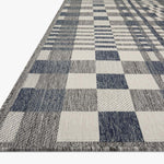 Loloi Rainier Ivory / Denim Outdoor Rug 5-Rugs - indoor/outdoor Loloi