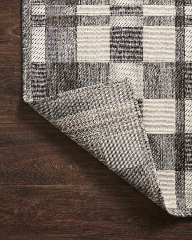 Loloi Rainier Ivory / Pebble Outdoor Rug 5-Rugs - indoor/outdoor Loloi