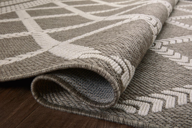 Loloi Rainier Natural / Ivory Outdoor Rug 5-Rugs - indoor/outdoor Loloi