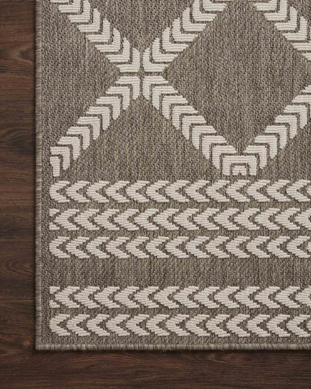 Loloi Rainier Natural / Ivory Outdoor Rug 5-Rugs - indoor/outdoor Loloi