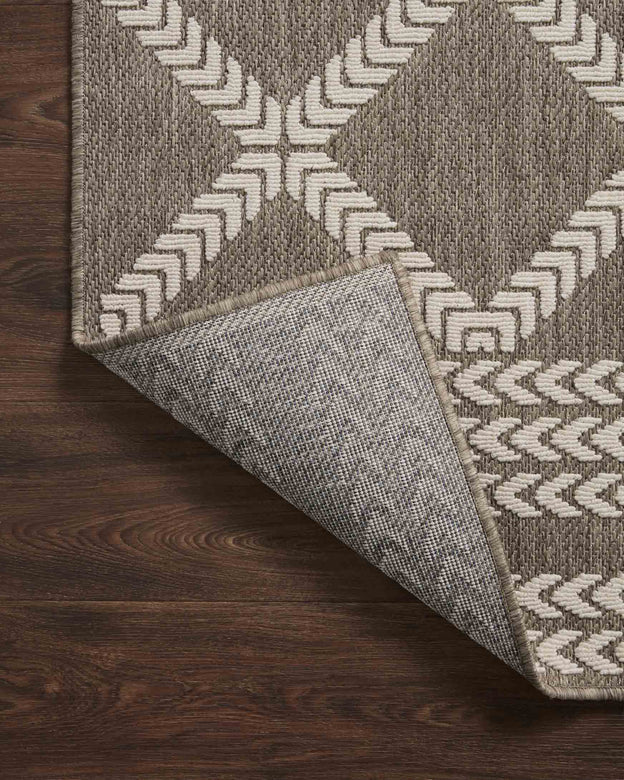 Loloi Rainier Natural / Ivory Outdoor Rug 5-Rugs - indoor/outdoor Loloi