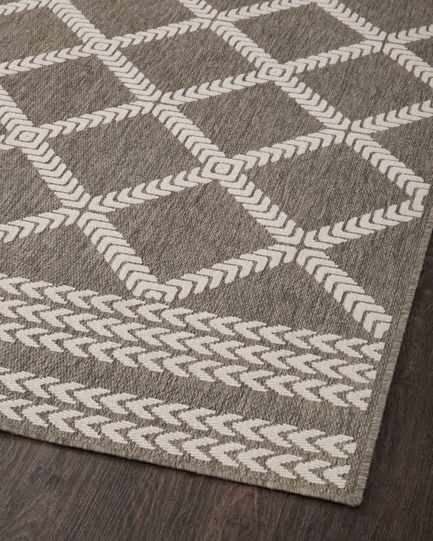 Loloi Rainier Natural / Ivory Outdoor Rug 5-Rugs - indoor/outdoor Loloi