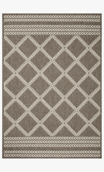 Loloi Rainier Natural / Ivory Outdoor Rug 5-Rugs - indoor/outdoor Loloi