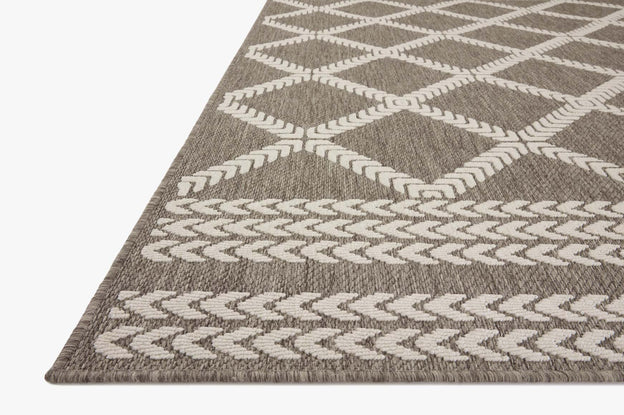 Loloi Rainier Natural / Ivory Outdoor Rug 5-Rugs - indoor/outdoor Loloi