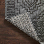 Loloi Rainier Grey / Charcoal Outdoor Rug 5-Rugs - indoor/outdoor Loloi