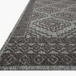 Loloi Rainier Grey / Charcoal Outdoor Rug 5-Rugs - indoor/outdoor Loloi