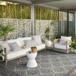 Loloi Rainier Grey / Charcoal Outdoor Rug 5-Rugs - indoor/outdoor Loloi