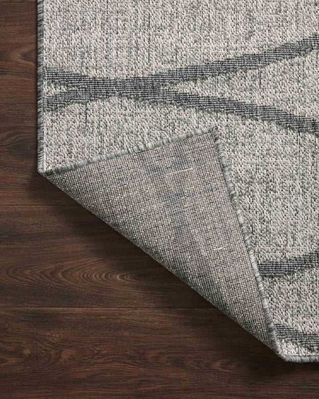 Loloi Rainier Dove / Grey Outdoor Rug 5-Rugs - indoor/outdoor Loloi