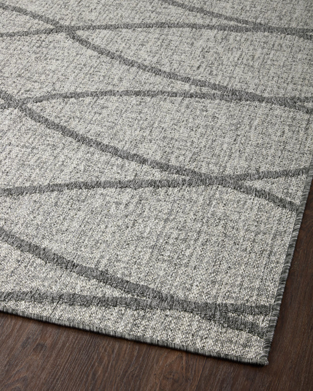 Loloi Rainier Dove / Grey Outdoor Rug 5-Rugs - indoor/outdoor Loloi