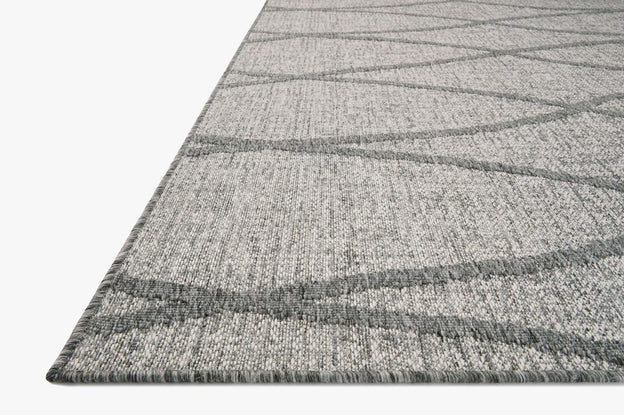 Loloi Rainier Dove / Grey Outdoor Rug 5-Rugs - indoor/outdoor Loloi