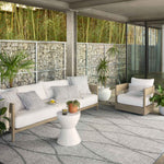 Loloi Rainier Dove / Grey Outdoor Rug 5-Rugs - indoor/outdoor Loloi
