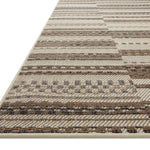 Loloi Rainier Ivory / Taupe Outdoor Rug 0-RUGS-patterned Loloi