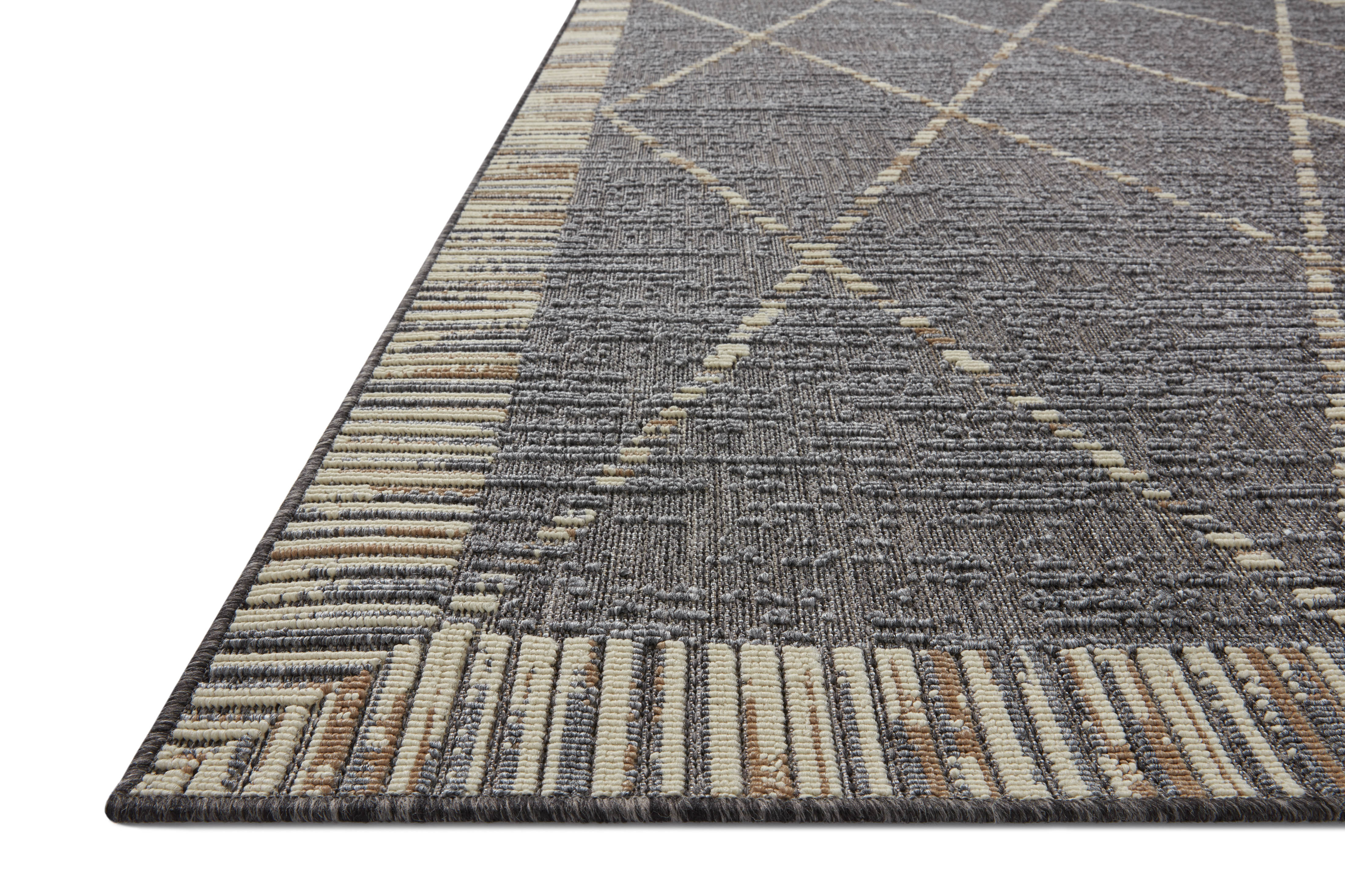 Loloi Rainier Slate / Multi Outdoor Rug 0-RUGS-patterned Loloi