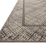Loloi Rainier Ivory / Charcoal Outdoor Rug 0-RUGS-patterned Loloi
