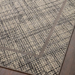 Loloi Rainier Ivory / Charcoal Outdoor Rug 0-RUGS-patterned Loloi