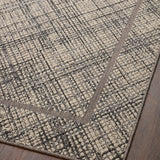 Loloi Rainier Ivory / Charcoal Outdoor Rug 0-RUGS-patterned Loloi