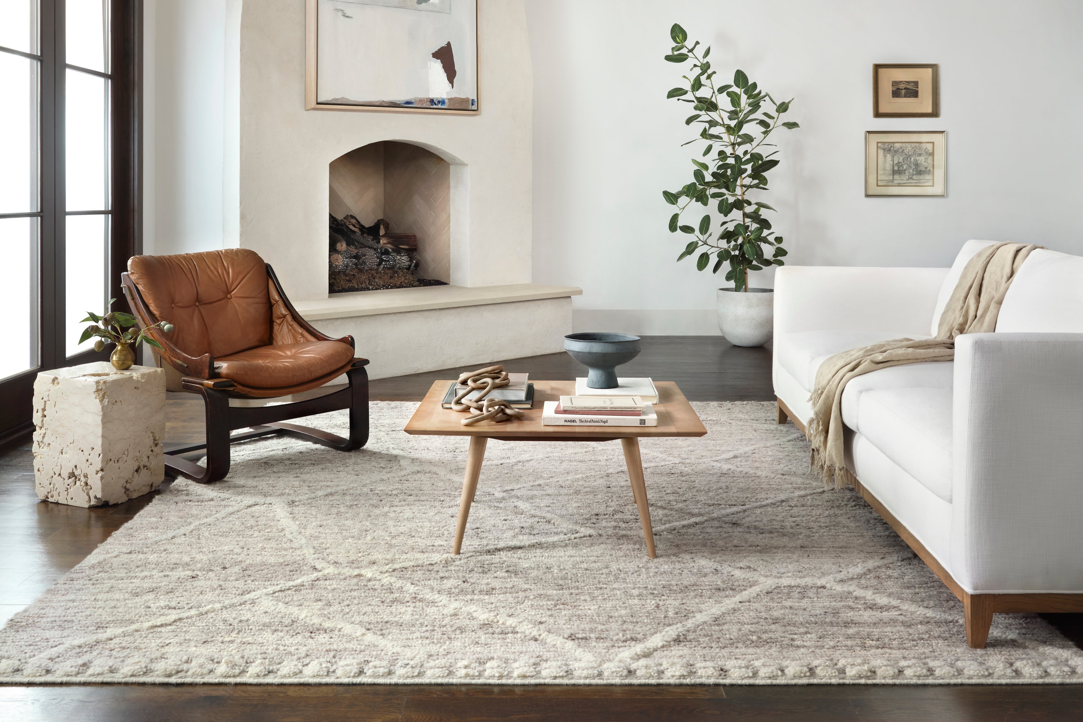 Loloi Rayan Ash Rug RUGS - patterned Loloi