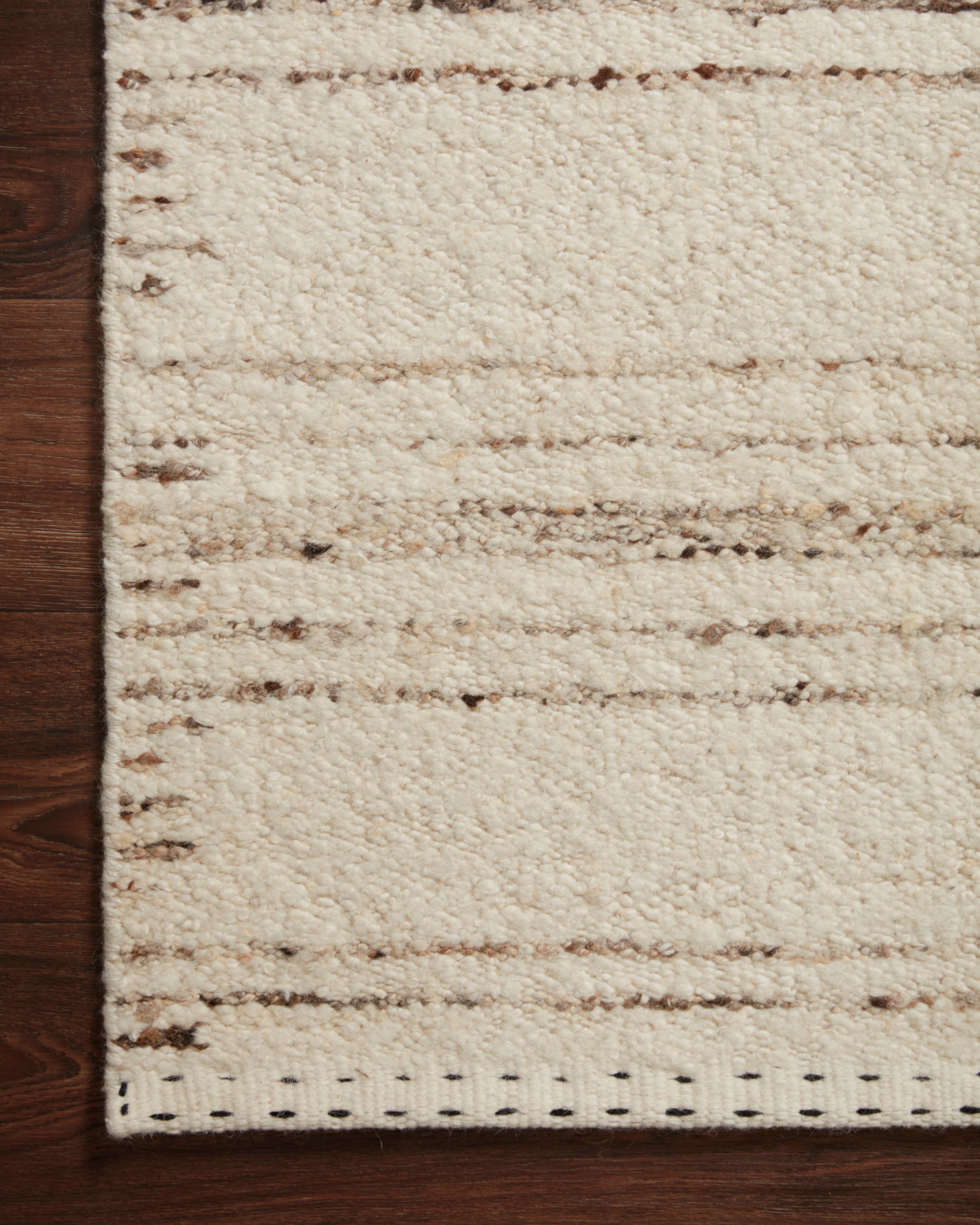 Loloi Roman Ivory / Pebble Rug RUGS - wool Loloi