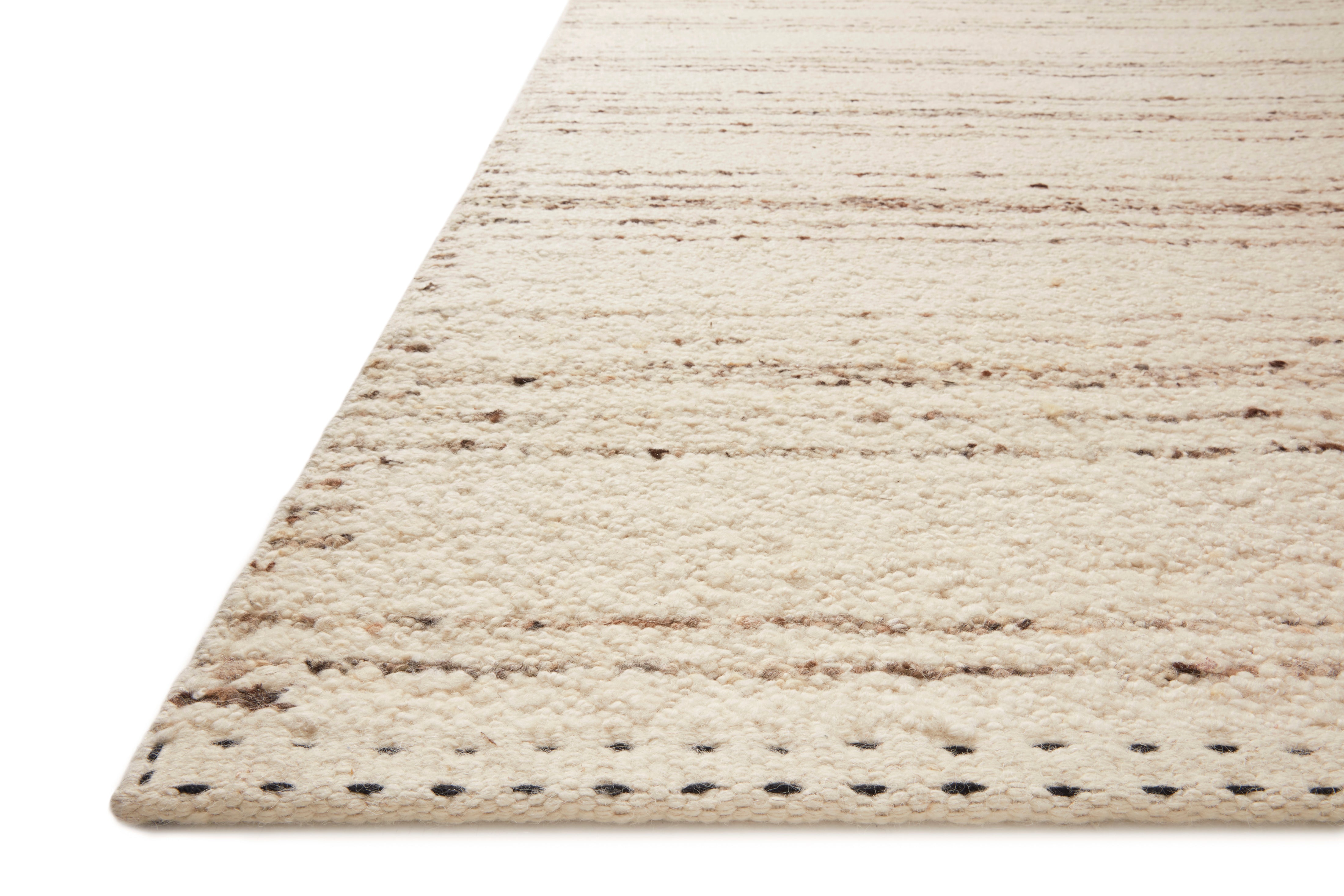 Loloi Roman Ivory / Pebble Rug RUGS - wool Loloi