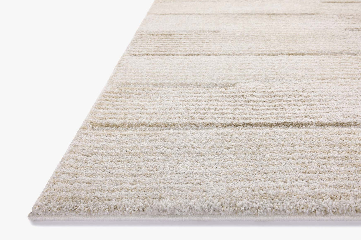 Loloi Silas Fog / Natural Rug 0-RUGS-patterned Loloi