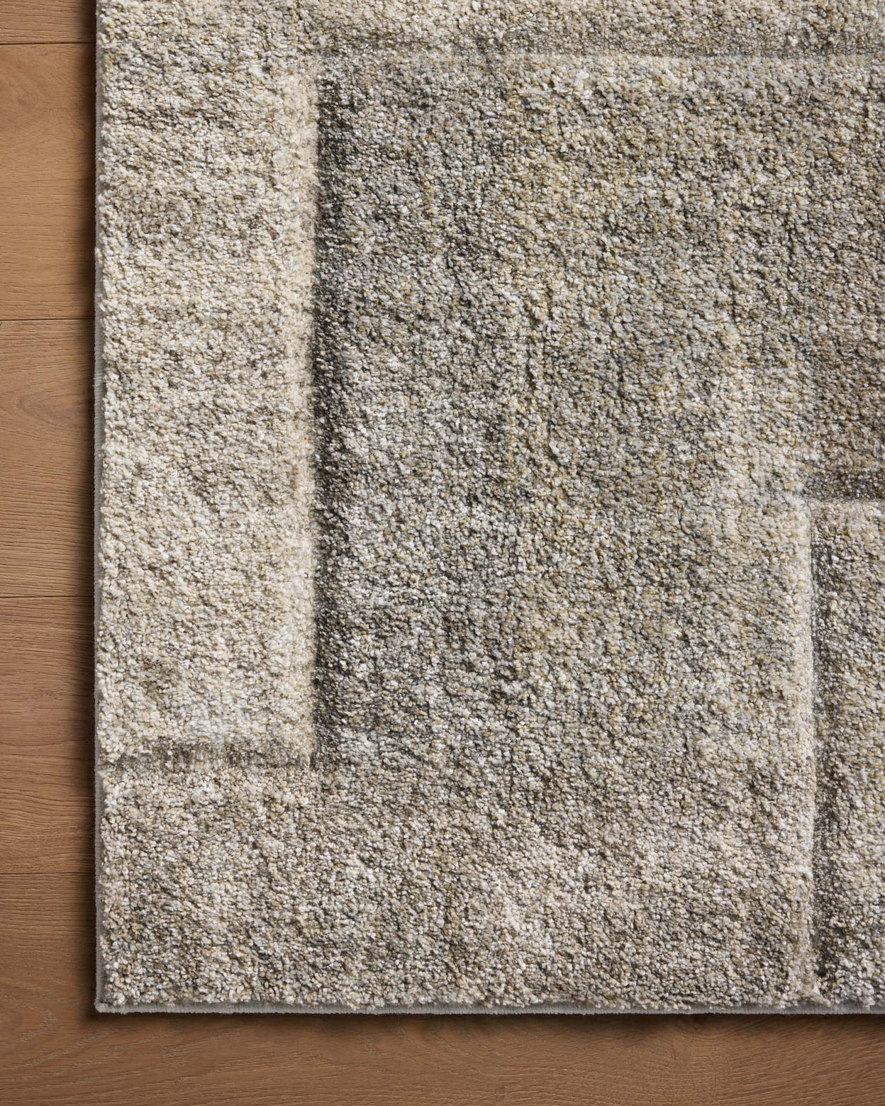 Loloi Silas Natural / Pebble Rug 0-RUGS-patterned Loloi