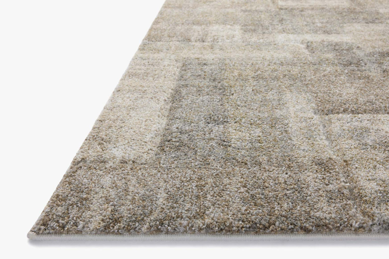 Loloi Silas Natural / Pebble Rug 0-RUGS-patterned Loloi