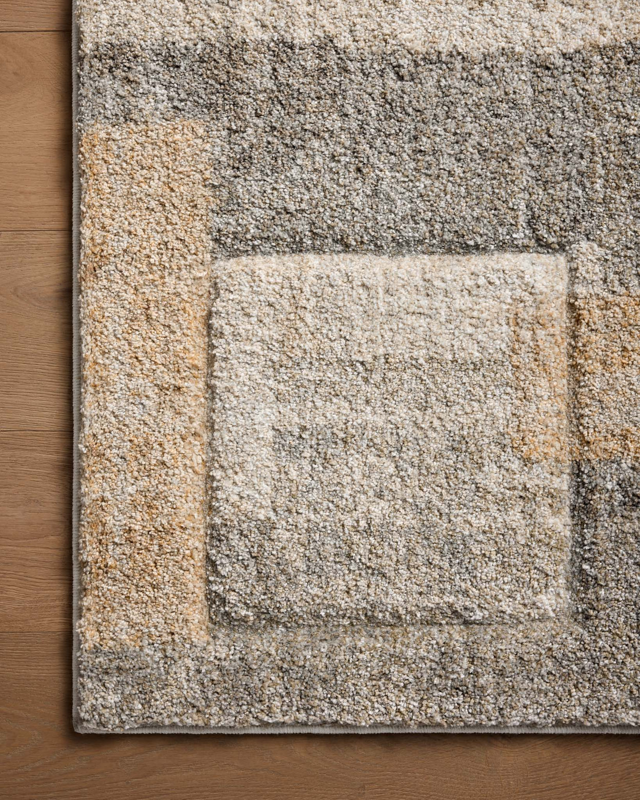 Loloi Silas Stone / Wheat Rug 0-RUGS-patterned Loloi