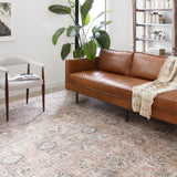 Loloi Skye Blush / Grey Rug RUGS - patterned Loloi