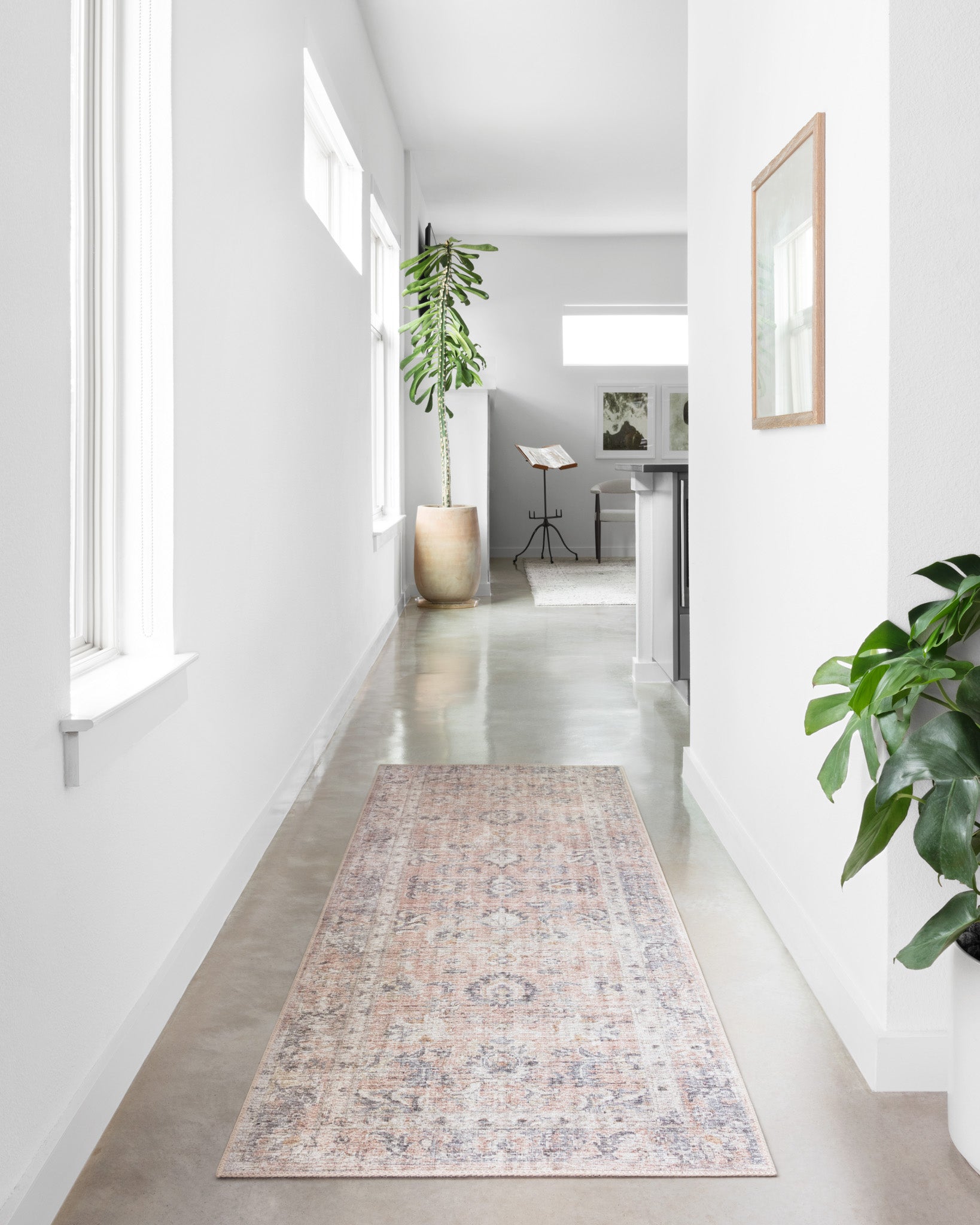 Loloi Skye Blush / Grey Rug RUGS - patterned Loloi