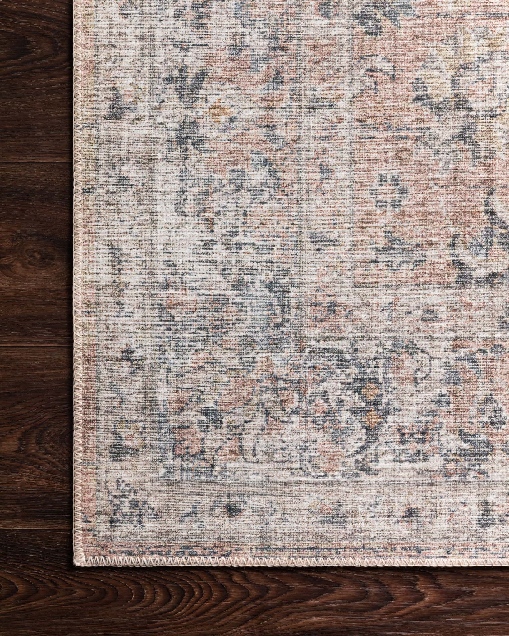 Loloi Skye Blush / Grey Rug RUGS - patterned Loloi