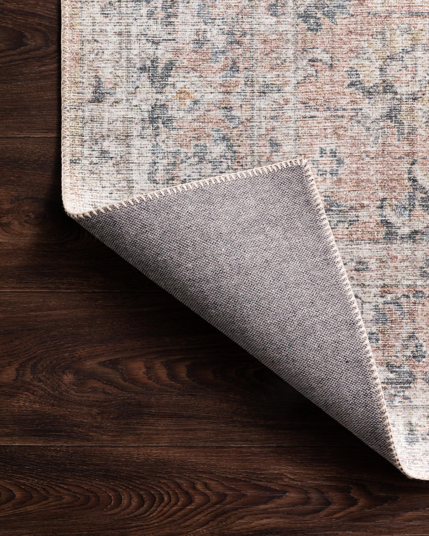 Loloi Skye Blush / Grey Rug RUGS - patterned Loloi