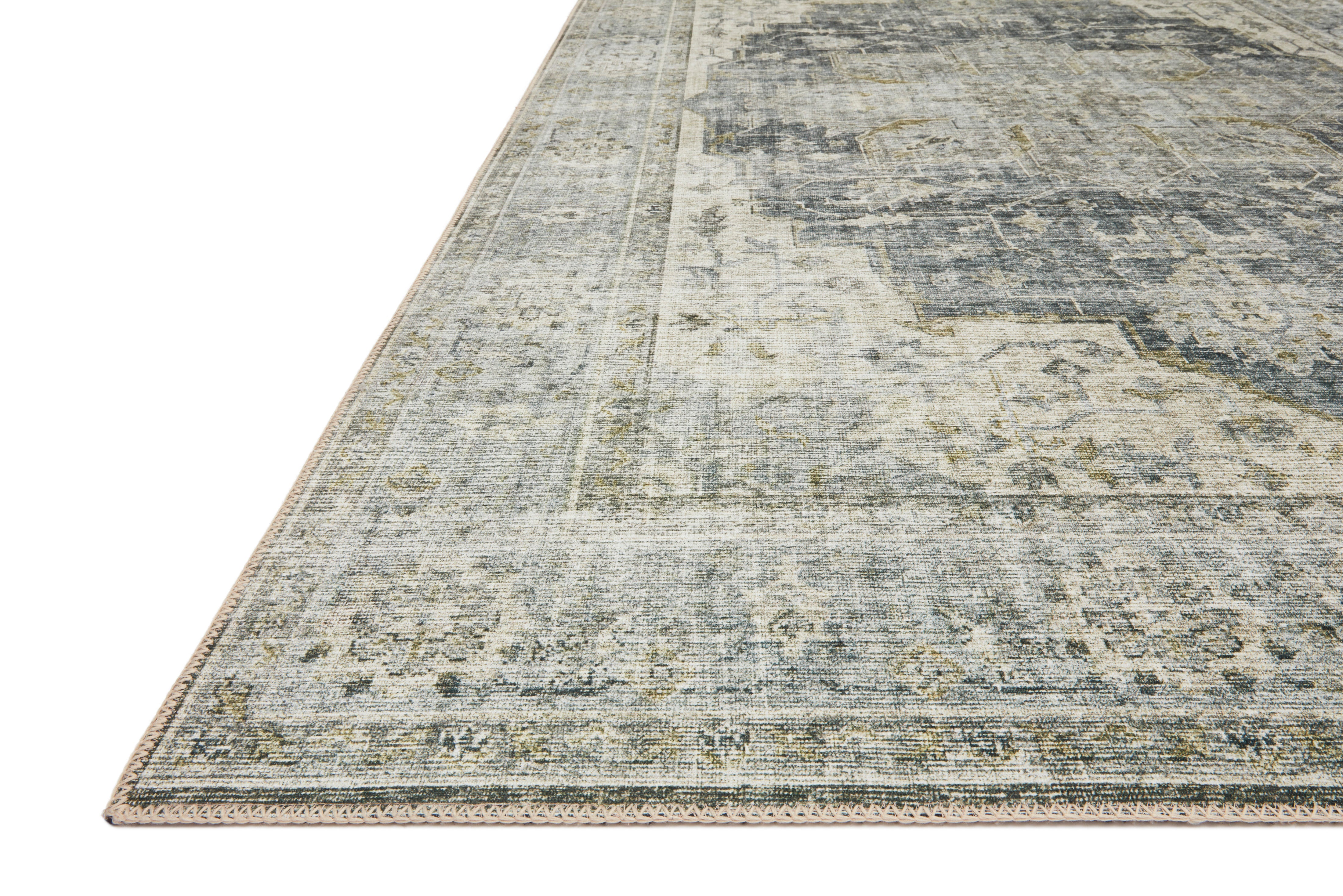 Loloi Skye Charcoal / Dove Rug RUGS - patterned Loloi