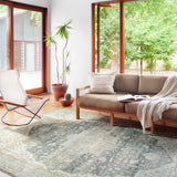Loloi Skye Charcoal / Dove Rug RUGS - patterned Loloi