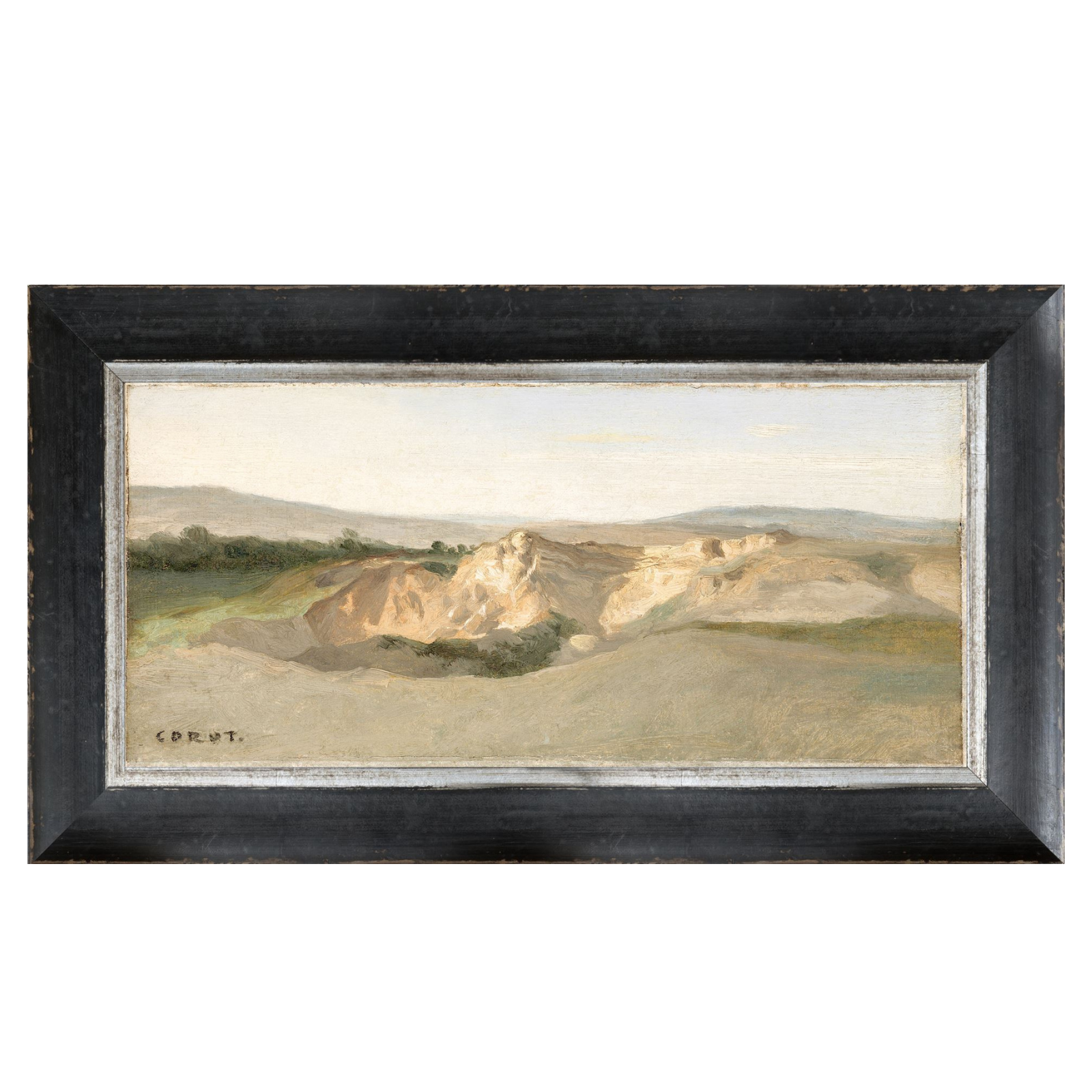 “Sandy Hills Petite Landscape” Framed Art Print ARTWORK - framed print Celadon Art