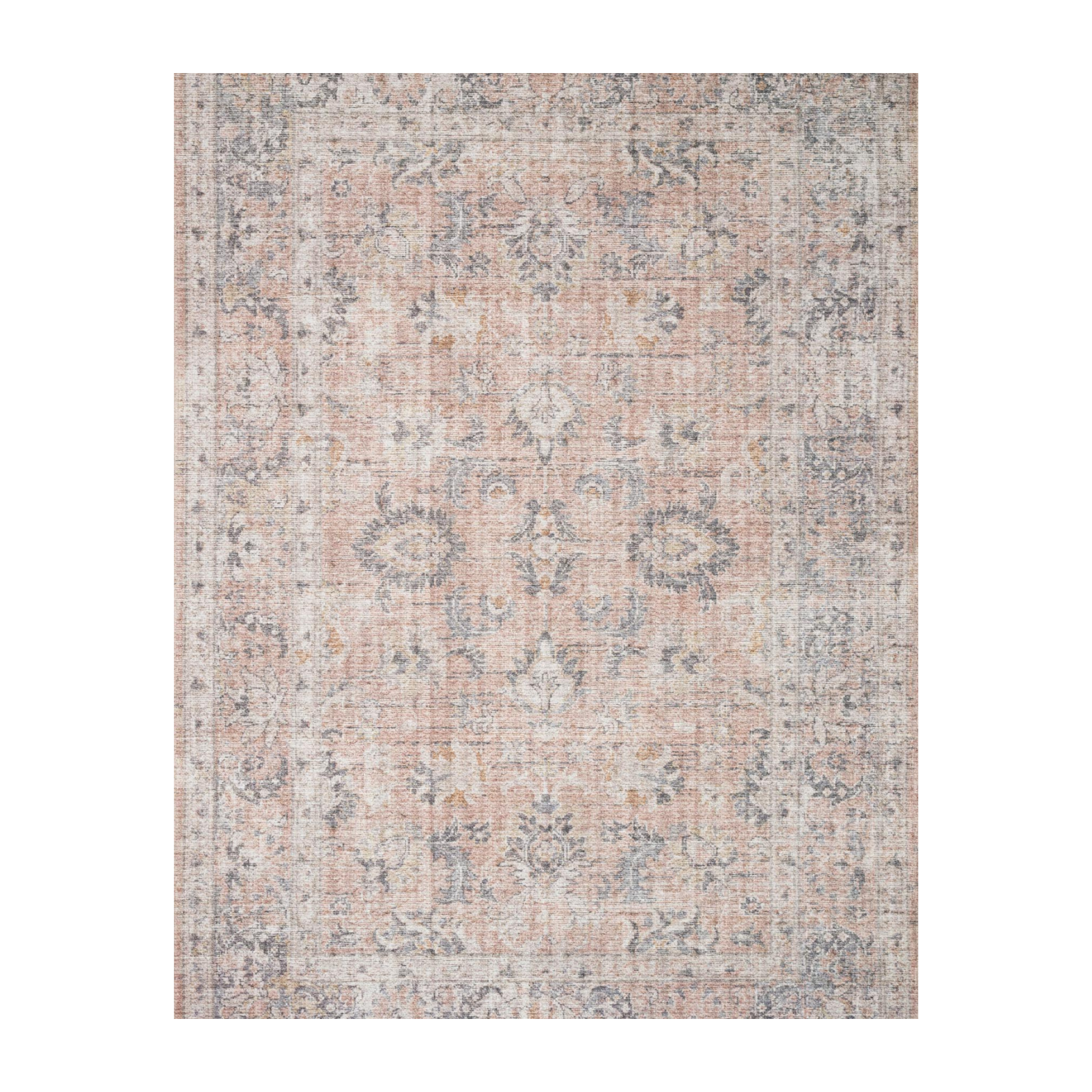 Loloi Skye Blush / Grey Rug RUGS - patterned Loloi