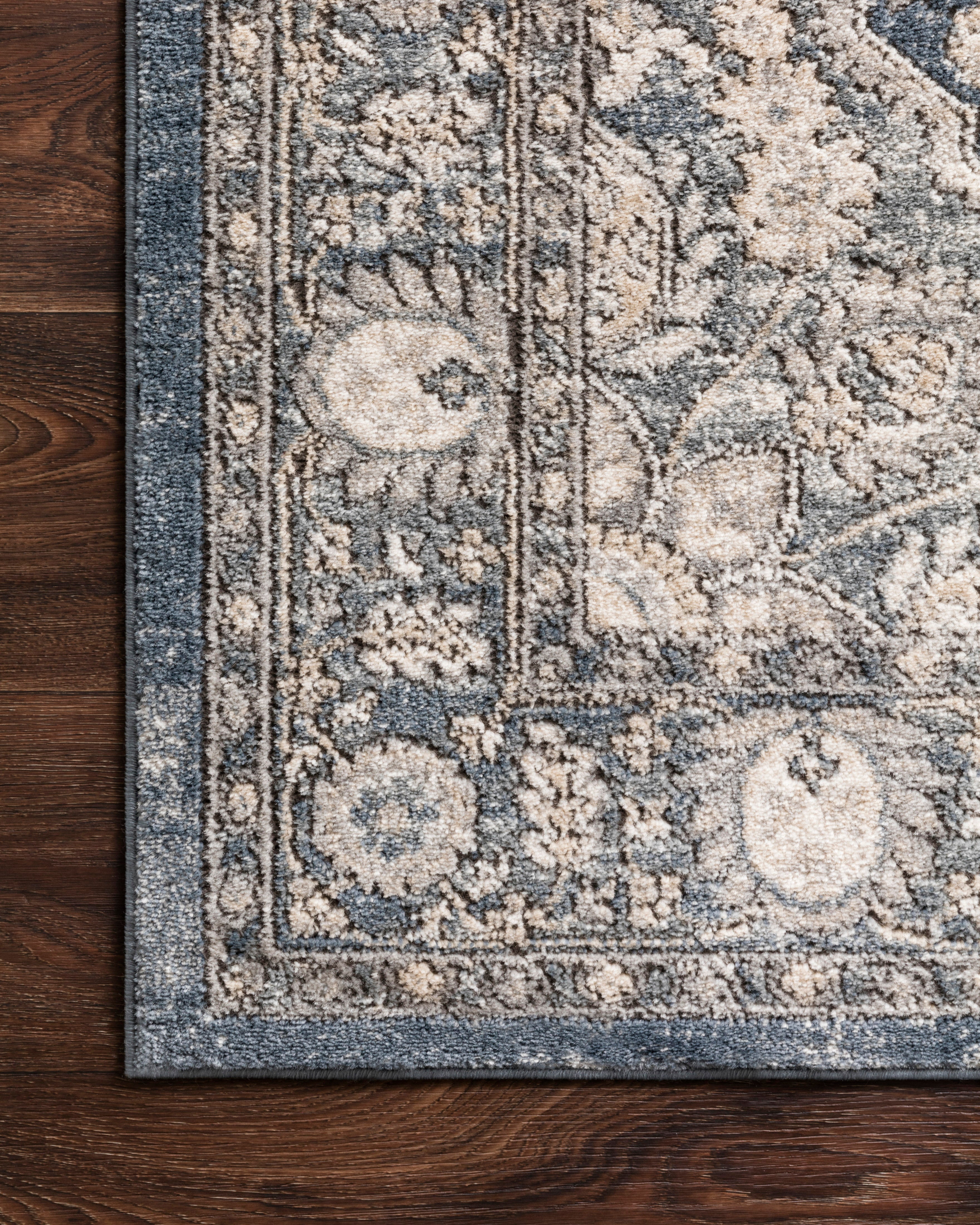 Loloi Teagan Denim / Mist Rug RUGS - patterned Loloi