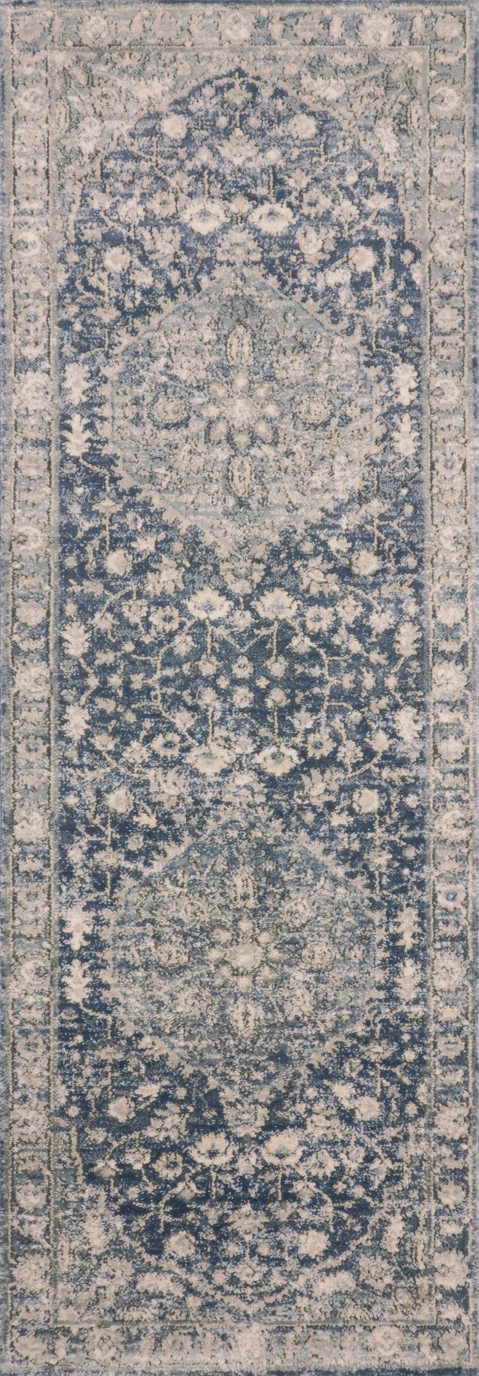 Loloi Teagan Denim / Mist Rug RUGS - patterned Loloi