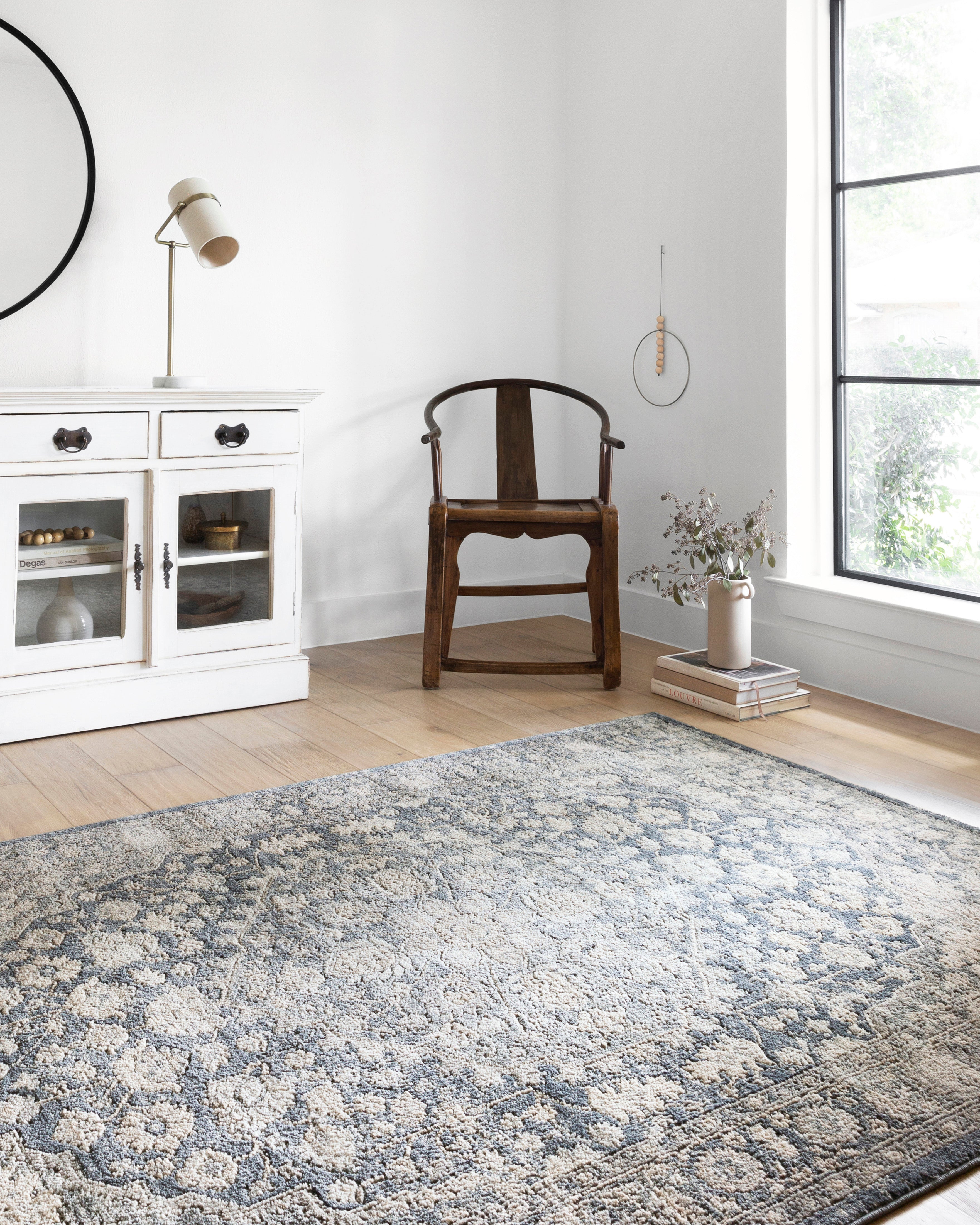 Loloi Teagan Denim / Mist Rug RUGS - patterned Loloi