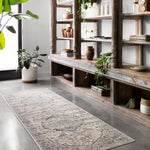 Loloi Teagan Natural / Lt. Grey Rug RUGS - patterned Loloi