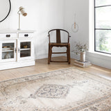Loloi Teagan Oatmeal / Ivory Rug RUGS - patterned Loloi