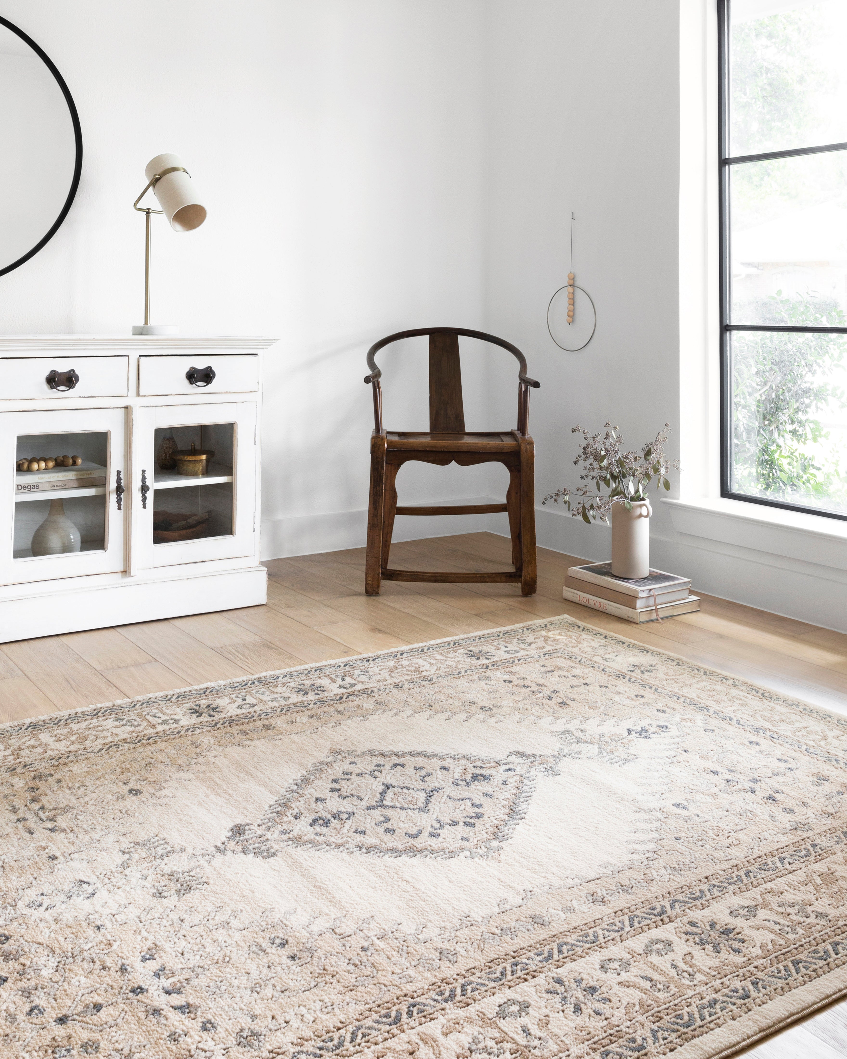 Loloi Teagan Oatmeal / Ivory Rug RUGS - patterned Loloi