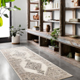 Loloi Teagan Oatmeal / Ivory Rug RUGS - patterned Loloi