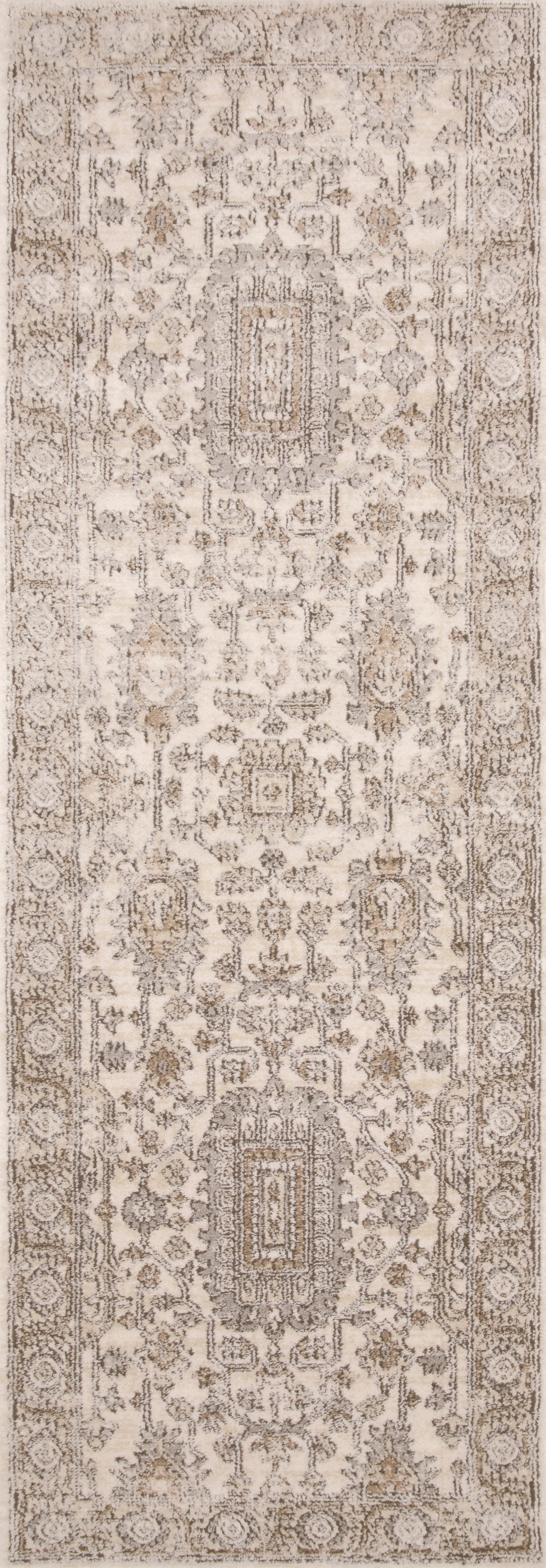Loloi Teagan Ivory / Sand Rug RUGS - patterned Loloi