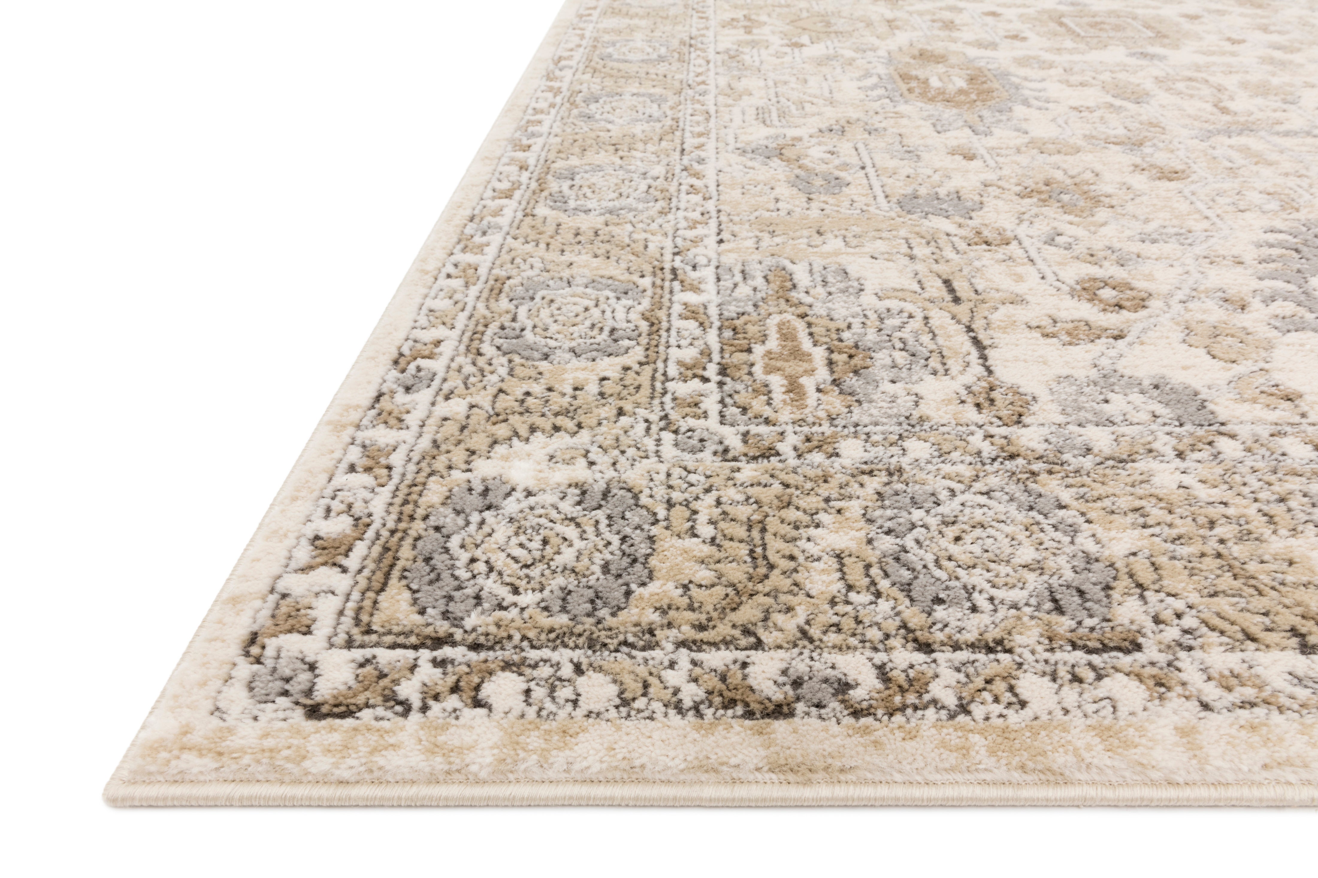 Loloi Teagan Ivory / Sand Rug RUGS - patterned Loloi