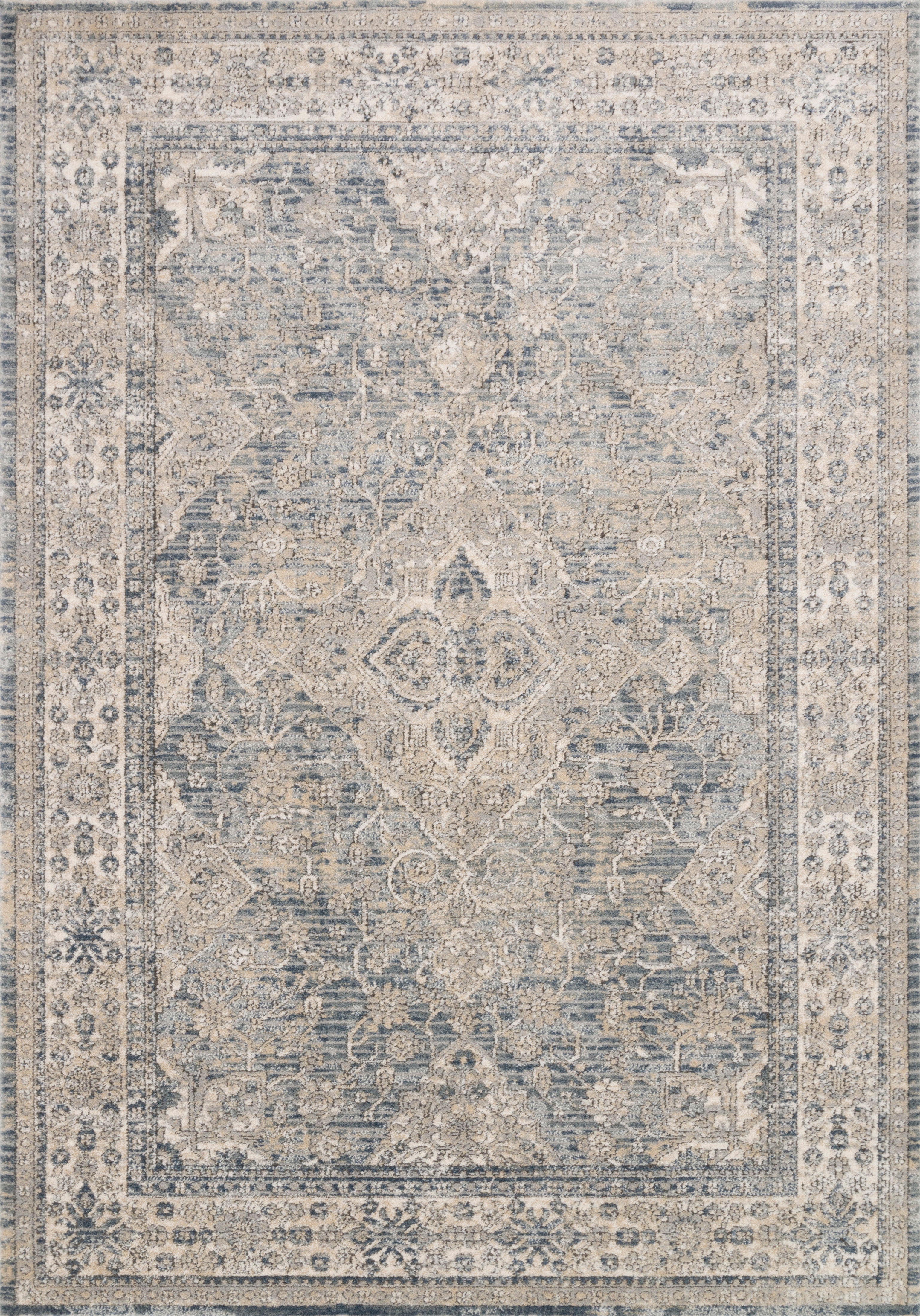 Loloi Teagan Sky / Natural Rug patterned rugs Loloi