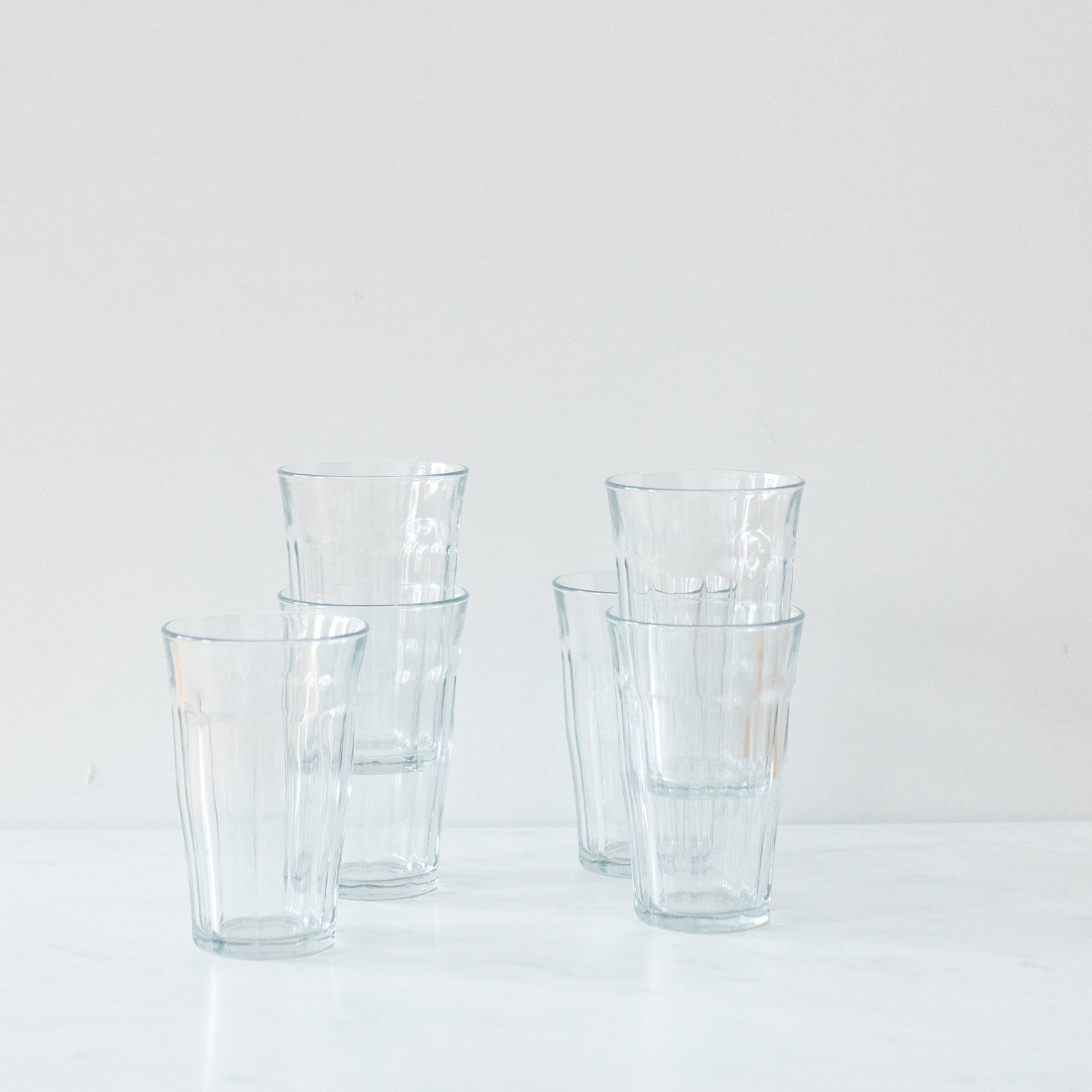 Tall Picardie Glass Tumbler glass tumbler Inter Continental Mercantile