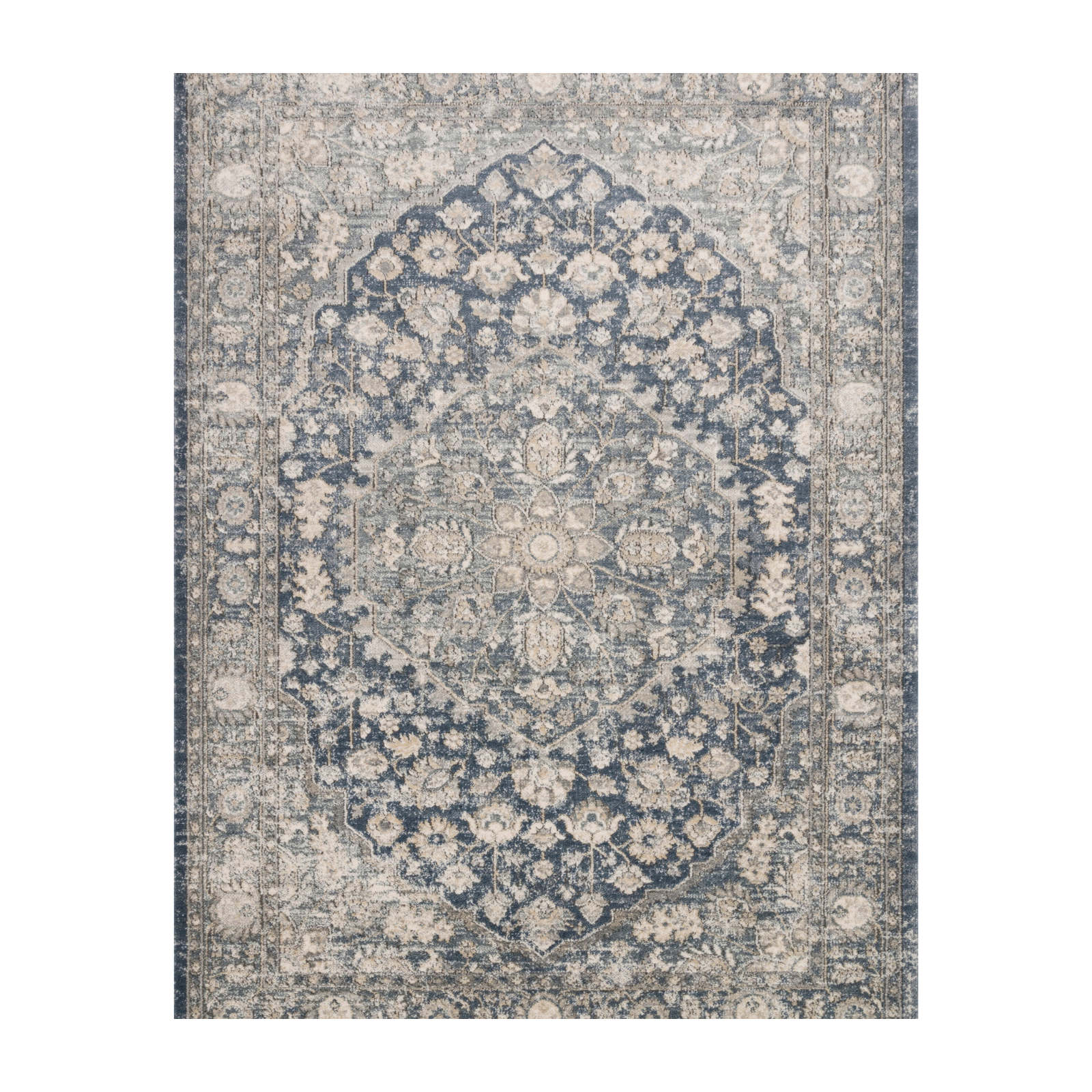 Loloi Teagan Denim / Mist Rug RUGS - patterned Loloi